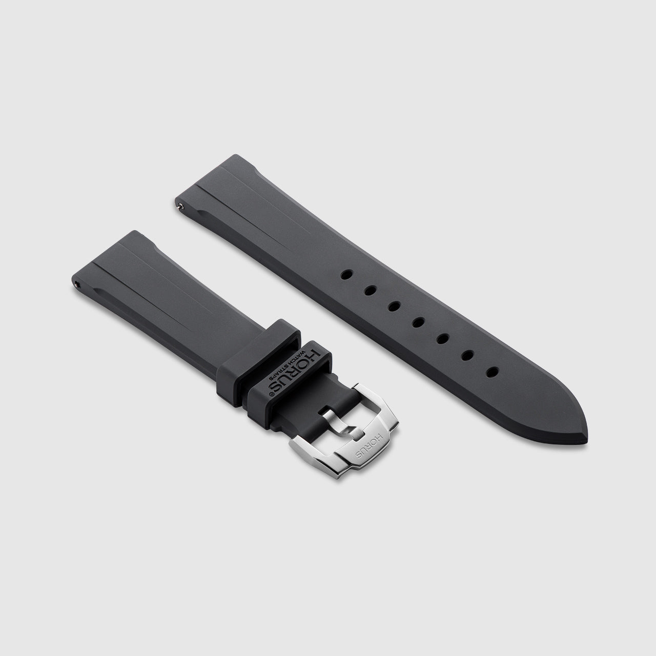wstrapshop Rubber Strap for Seiko Prospex Collection - Carbon Grey