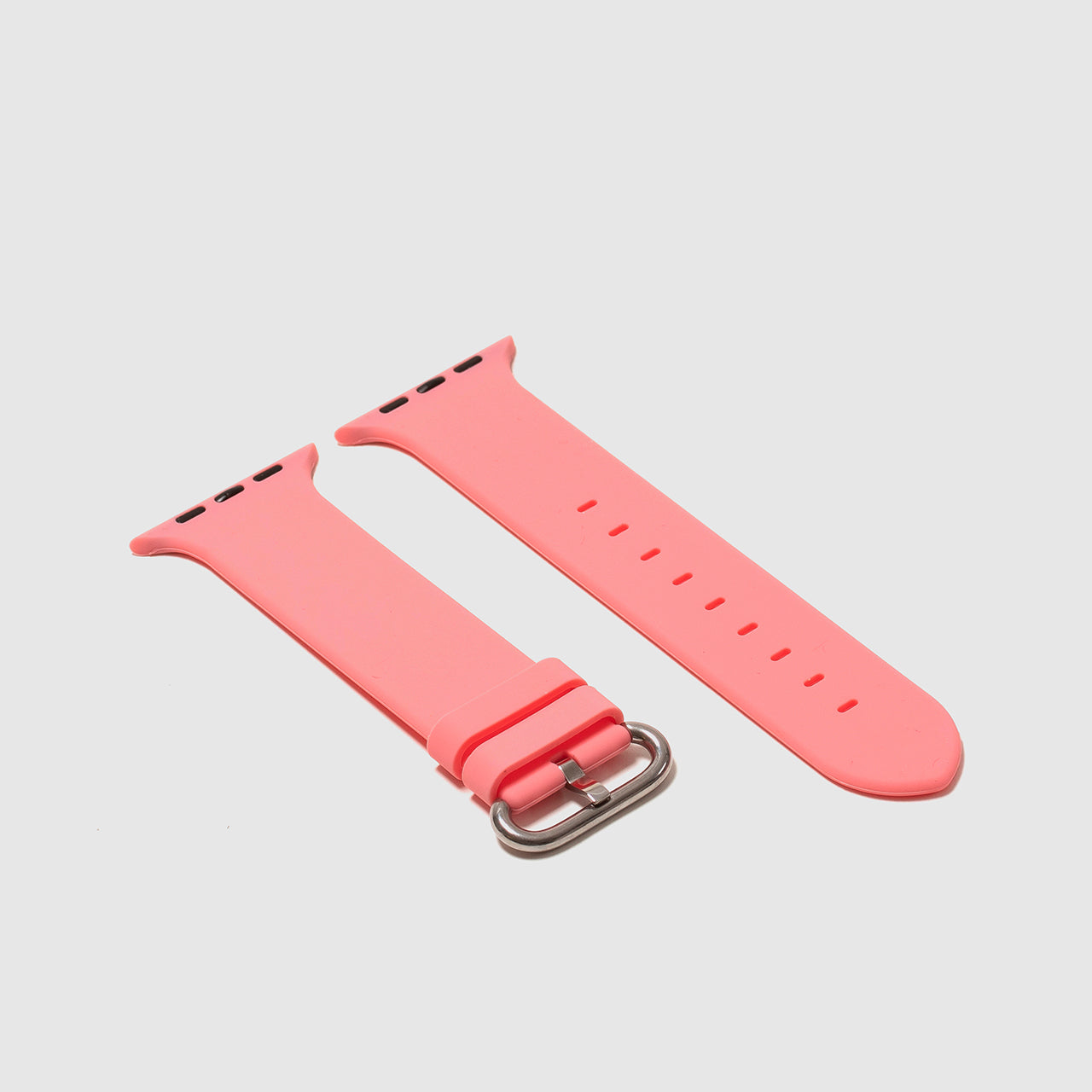 wstrapshop Rubber Strap for Apple Watch - Flamingo Pink